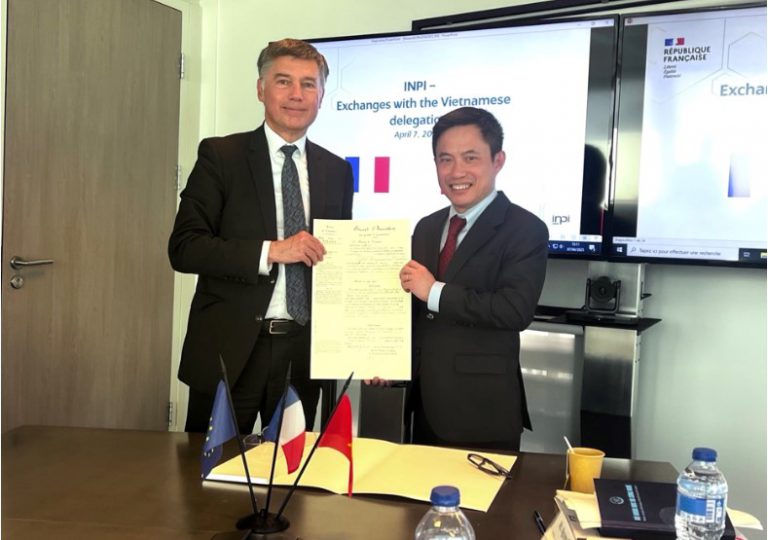 Tăng cường hợp tác song phương giữa Cục Sở hữu trí tuệ với Viện Sở hữu công nghiệp Cộng hoà Pháp