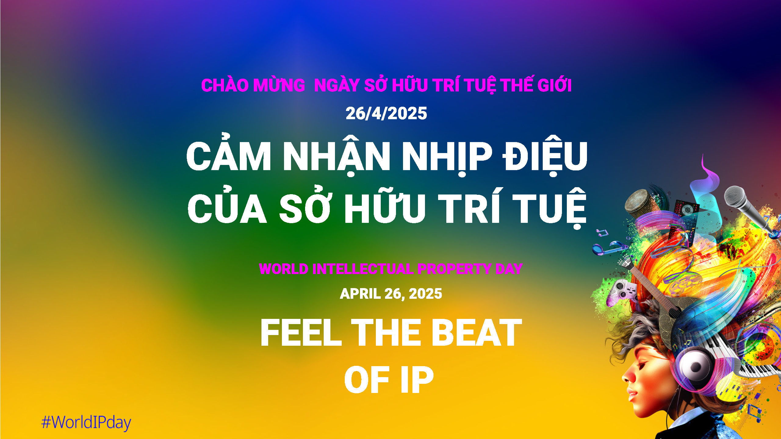 Công bố bộ nhận diện Ngày Sở hữu trí tuệ thế giới năm 2025 tại Việt Nam